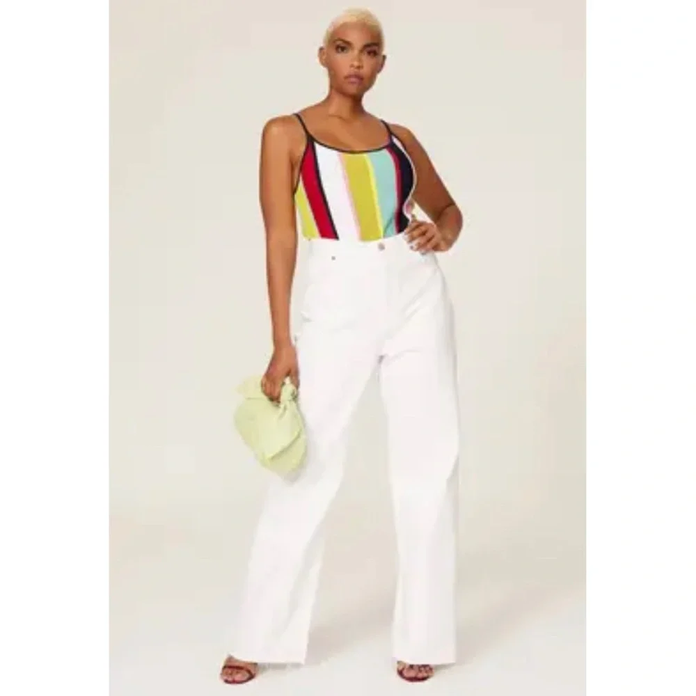 J.Crew Multicolored Knit Crop Top size XS